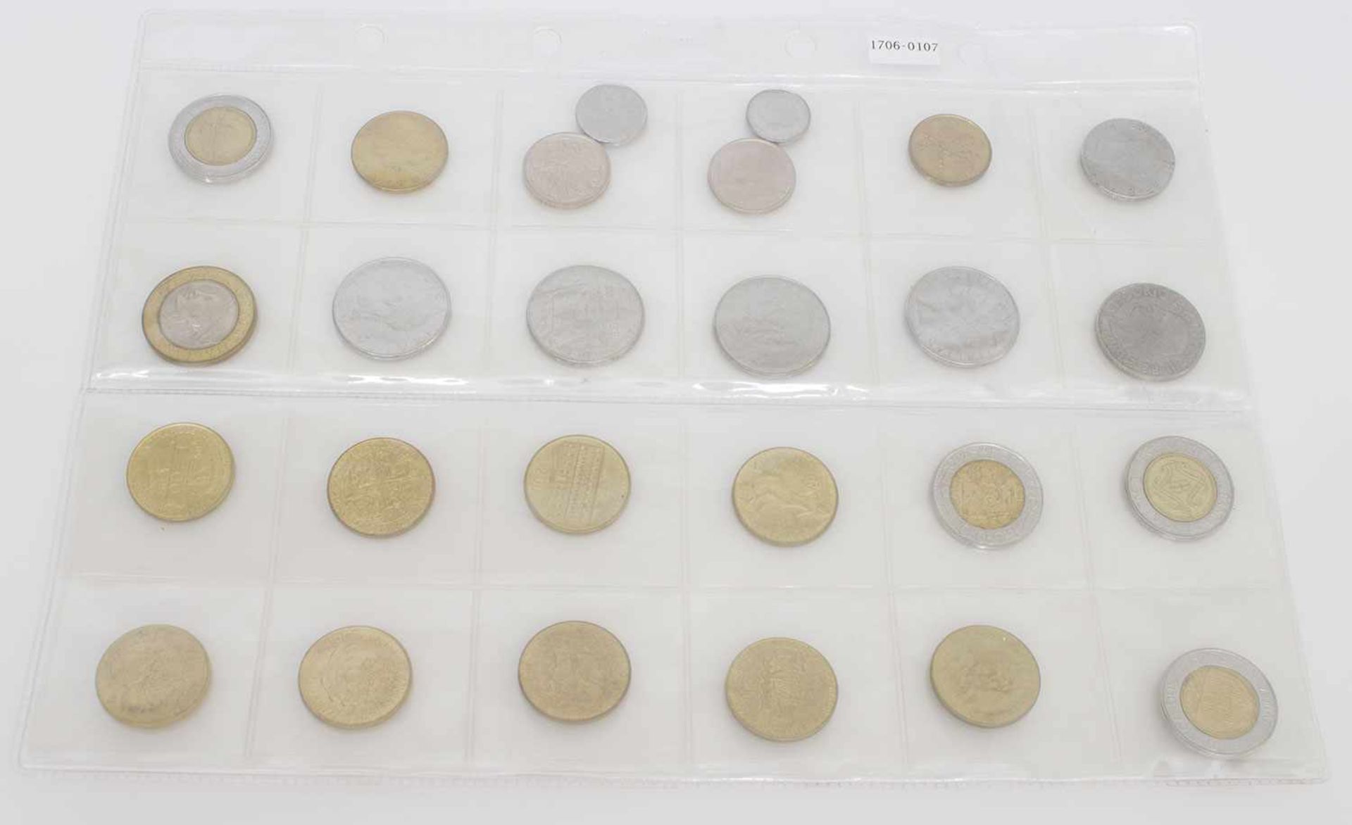 Lot 26 Münzen Italien 1 - 1000 Lire