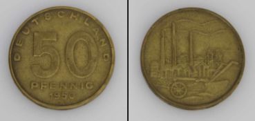 50 Pfennig DDR 1950 A