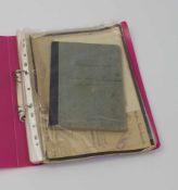 Lot Dokumente einer Siedlerfamilie aus Laukischken/ Königsberg Ostpreussen (heute Saranskoje) um