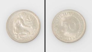 50 Pfennige BRD 1968 G, f.-stgl.