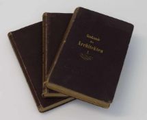 Herausgeber "Deutsches Bauhandbuch -Baukunde des Architekten" Bd. I, Bd. II/ I u. II/II, Bd. III,