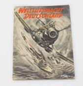 Broschüre "Weltluftmacht Deutschland", Informationsdienst "Luftfahrt", Berlin um 1940, 16 S. mit