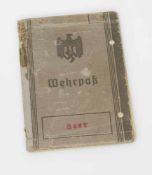 Wehrpass III. Reich eines Obergefreiten der Wehrmacht, Auszeichnungen: HJ Leistungsabzeichen und
