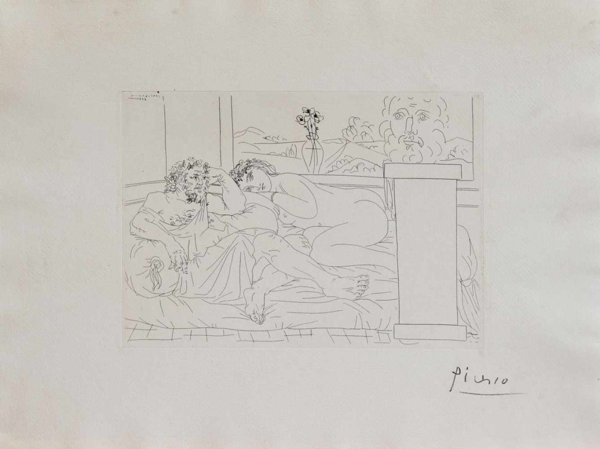 Pablo Picasso (Malaga 1881 - 1974 Mougins, Std. a. d. Kunstschulen v. La Coruna u. Barcelona, ab