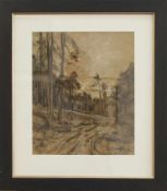 Franz Triebsch (Berlin 1870 - 1956 ebenda, Landschafts- u.Porträtmaler, Std. a.d. AK Berlin unter