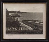 Foto - Kolberg (unbekannter Fotograf um 1930er Jahre) Kolberg - Pavillion an der Wadenfels Schanze