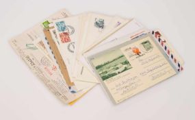 PostenGanzsachen und Briefkarten, BRD, 45 Stück