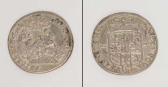 2/3 TalerBrandenburg-Preussen 1693, Friedrich III., Silber, G. 17,22g