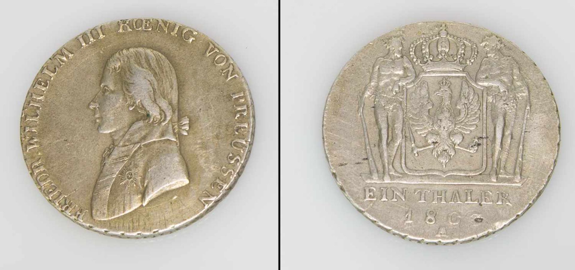 TalerPreussen 1803 A, Friedrich Wilhelm III., Silber