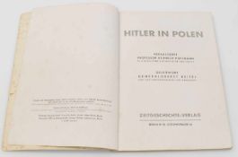 Prof. Heinrich Hoffmann (Herausgeber)"Hitler in Polen", Zeitgeschichte-Verlag/ Berlin 1939, über 100