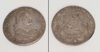 TalerBayern 1667, Bischofprinz Maximilian Heinrich, Silber