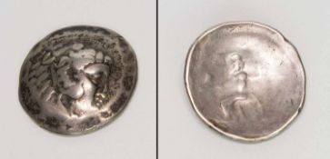 TetradrachmeKeltische Imitation d. Tetradrachme aus Makedonien 336 - 323 v.Chr. (Alexander d. II. (