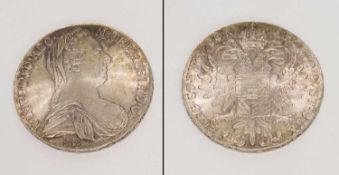 TheresientalerÖsterreich 1780, Marie Theresia, Silber