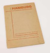 Sammelalbum"Hamburg" nach 40 photografischen Aufnahmen aus der Reihe die Stadt im Bild, Hrsg.