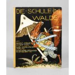 Kinderbuch "Die Schule im Walde" von Adolf Holst, Bilder von Else Wenz-Vietor, Verlag Gerhard