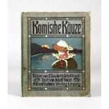 Kinderbuch Komische Käuze Bilder von Elisabeth Schälbach, Alfred Hahn´s Verlag Leipzig, um 1910,