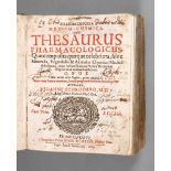 Johann Schröders Apothekerhandbuch 1669 Pharmacopoeia Medico-Chymica sive Thesaurus Pharmacologicus,