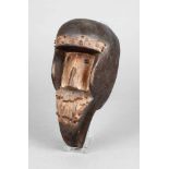 Abstrakte Maske wohl Mali, Senegal oder Guinea, 20. Jh., den Malinke zugeordnet, gedunkeltes