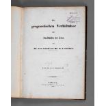 Geognostische Abhandlung Jena 1846 E. E. Schmid/M. J. Schleiden, Die geognostischen Verhältnisse des