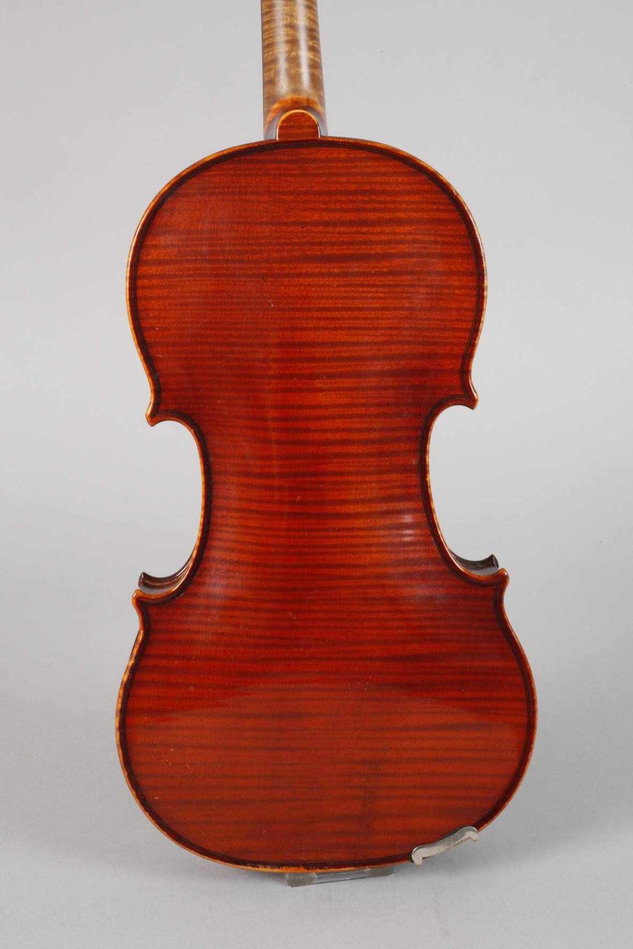 Violine im Etuium 1930, innen mit Modellzettel Antonius Stradivarius Cremonensis Anno 1722 sowie - Bild 2 aus 7