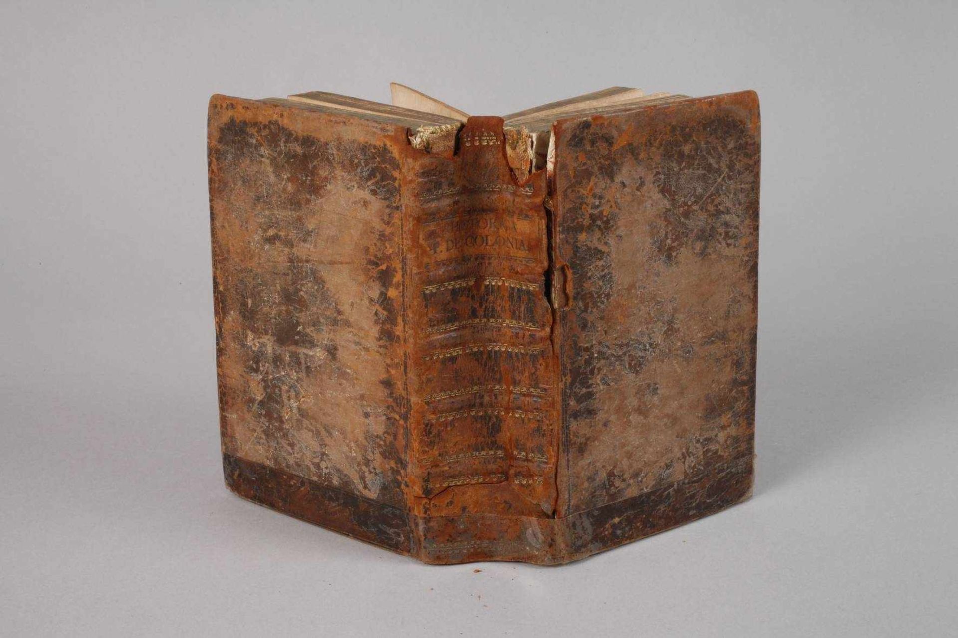 Sammelband Rhetorik um 1730vier Schriften in einem Band, 1: P. Dominico Decolonia, De Arte Rhetorica - Bild 2 aus 3