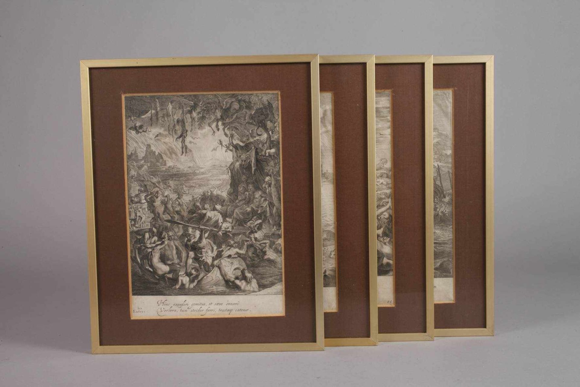 Illustrationen zu "Tableaux du Temple des Muses"vier Illustrationen zu Michel de Marolles (1600- - Bild 2 aus 6