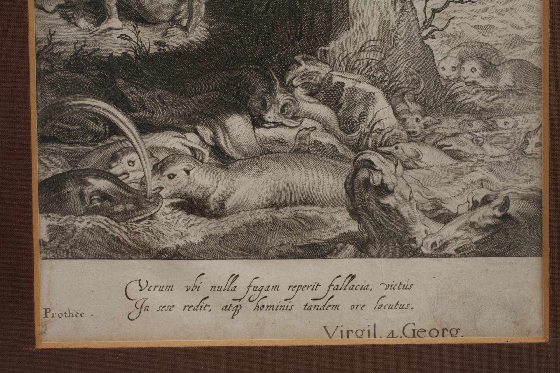 Illustrationen zu "Tableaux du Temple des Muses"vier Illustrationen zu Michel de Marolles (1600- - Bild 5 aus 6