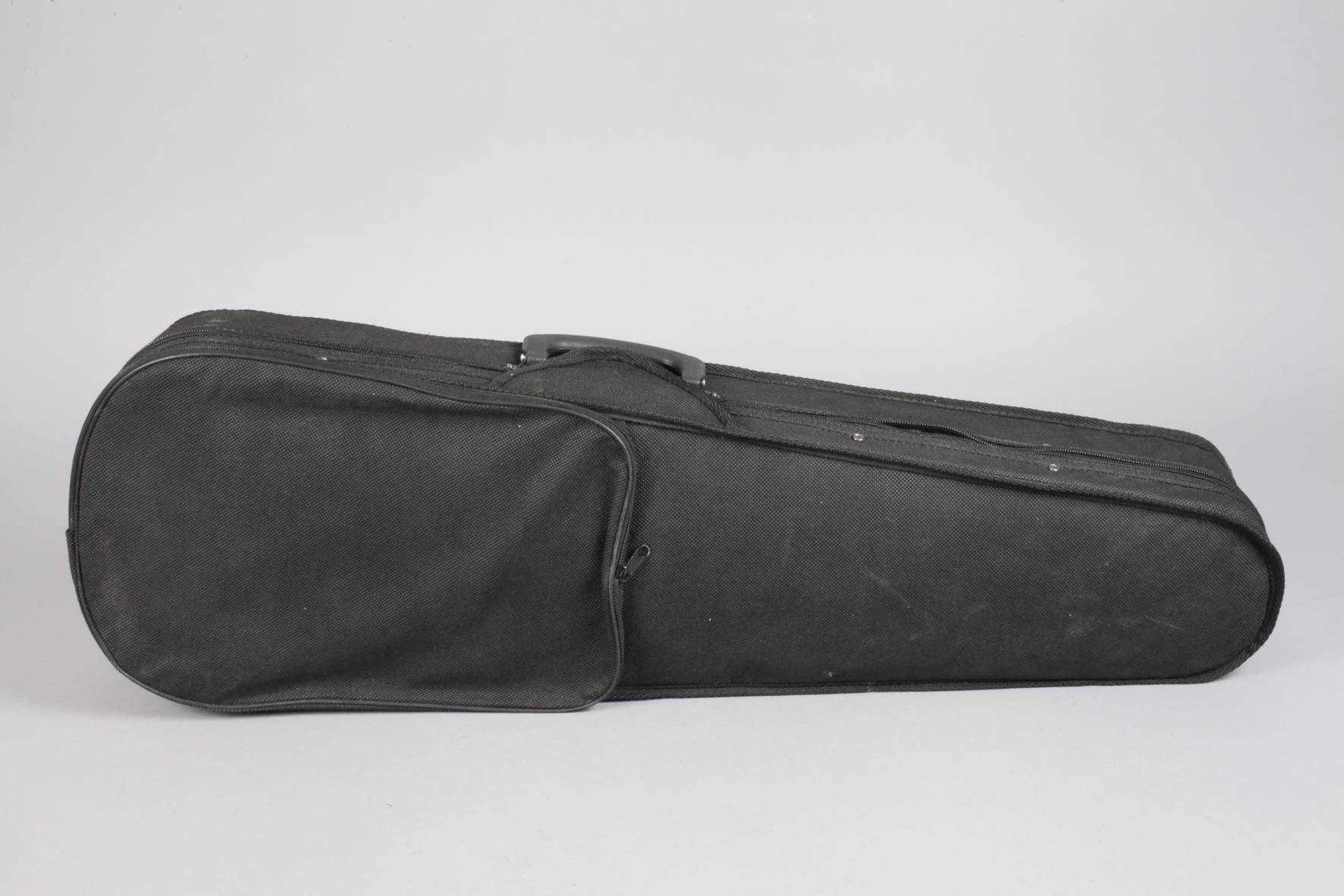 Violine im Etuium 1920, ohne Zettel, geteilter, gleichmäßig geflammter Boden in bernsteinfarbenem - Bild 4 aus 5