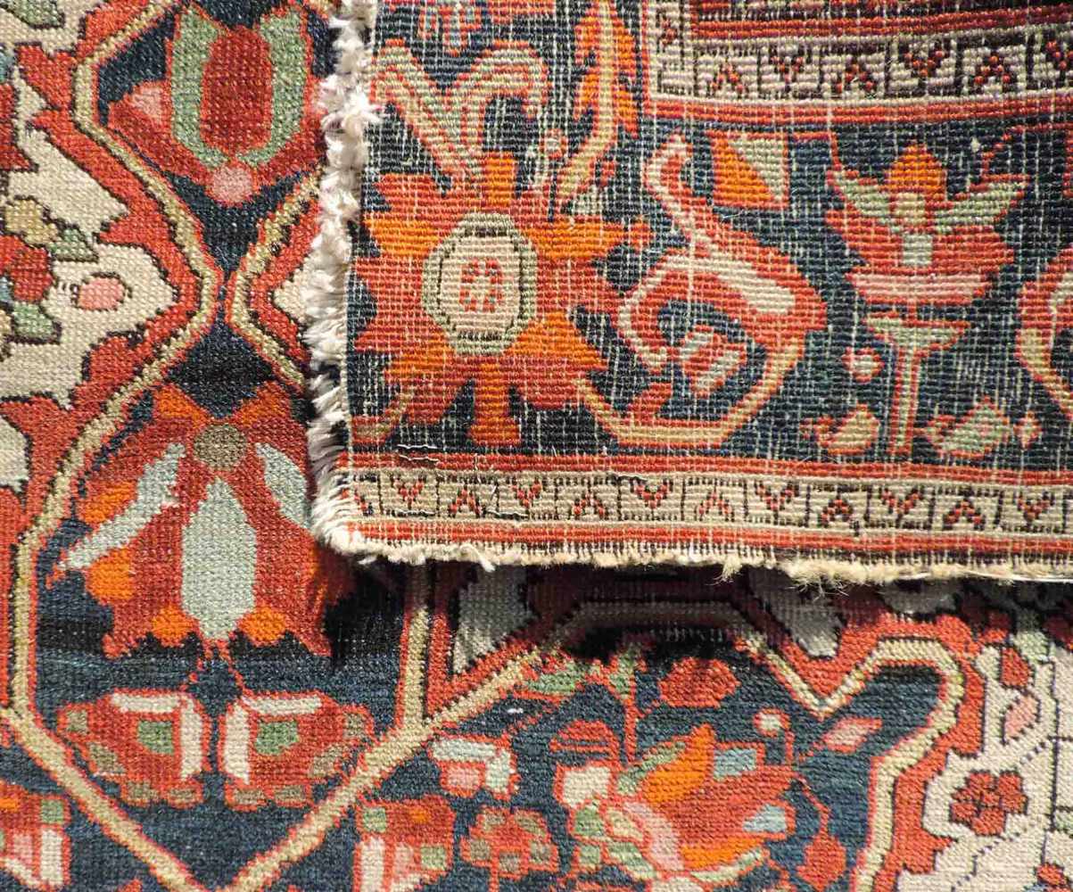 Saruk Ferraghan, Dorfteppich. Persien. Iran, antik, um 1890. 154 cm x 102 cm. Handgeknüpft. Wolle - Image 8 of 9