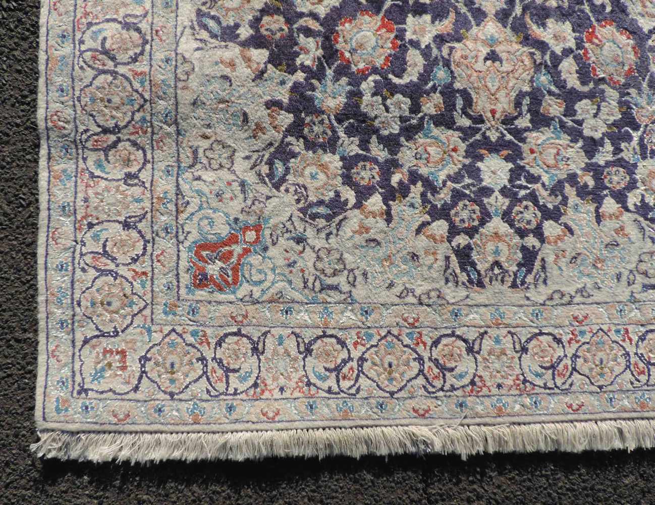 Nain Perserteppich. Saronin. Iran. Sehr feine Knüpfung. 143 cm x 91cm. Handgeknüpft. Korkwolle mit - Image 2 of 9