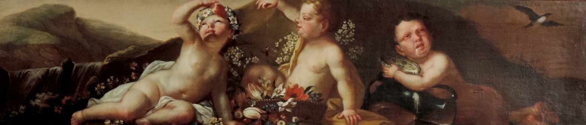 Gasparo LOPEZ DEI FIORI (1650 - 1732) und Placido COSTANZI (1702 - 1759) zugeschrieben. 45 cm x