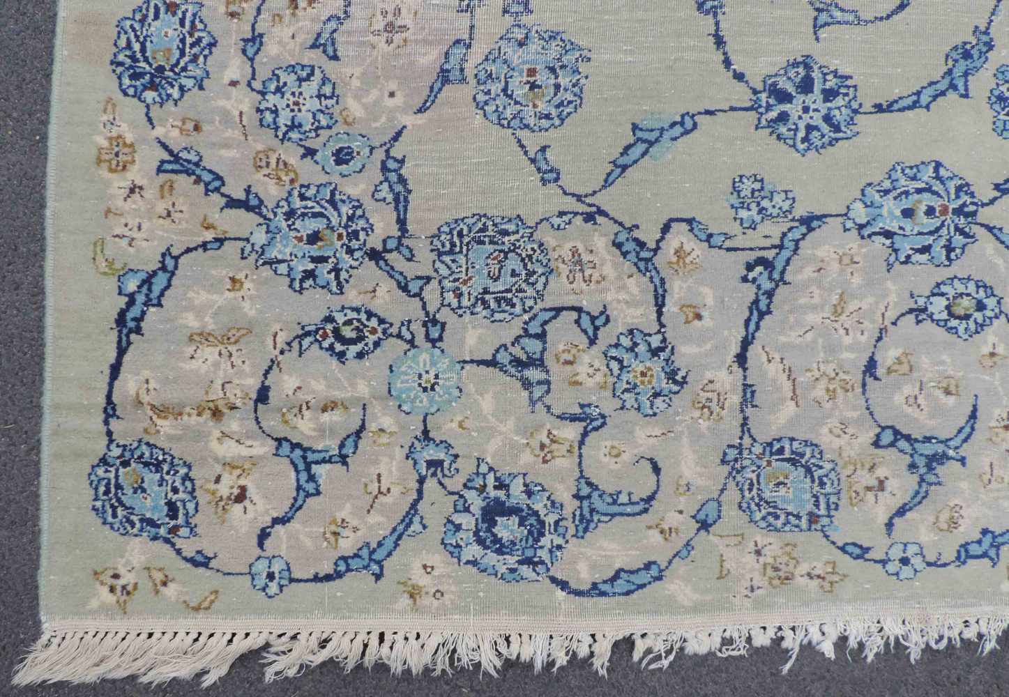 Keschan. Perserteppich. Iran. 337 cm x 208 cm. Handgeknüpft. Wolle auf Baumwolle. Kashan. Persian - Image 2 of 9