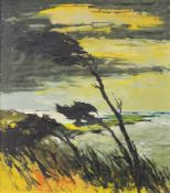 Günter FINK (1913 - 2000). Ostseestrand, Mecklenburg. 1960. 79 cm x 70 cm. Gemälde, Öl auf Leinwand.