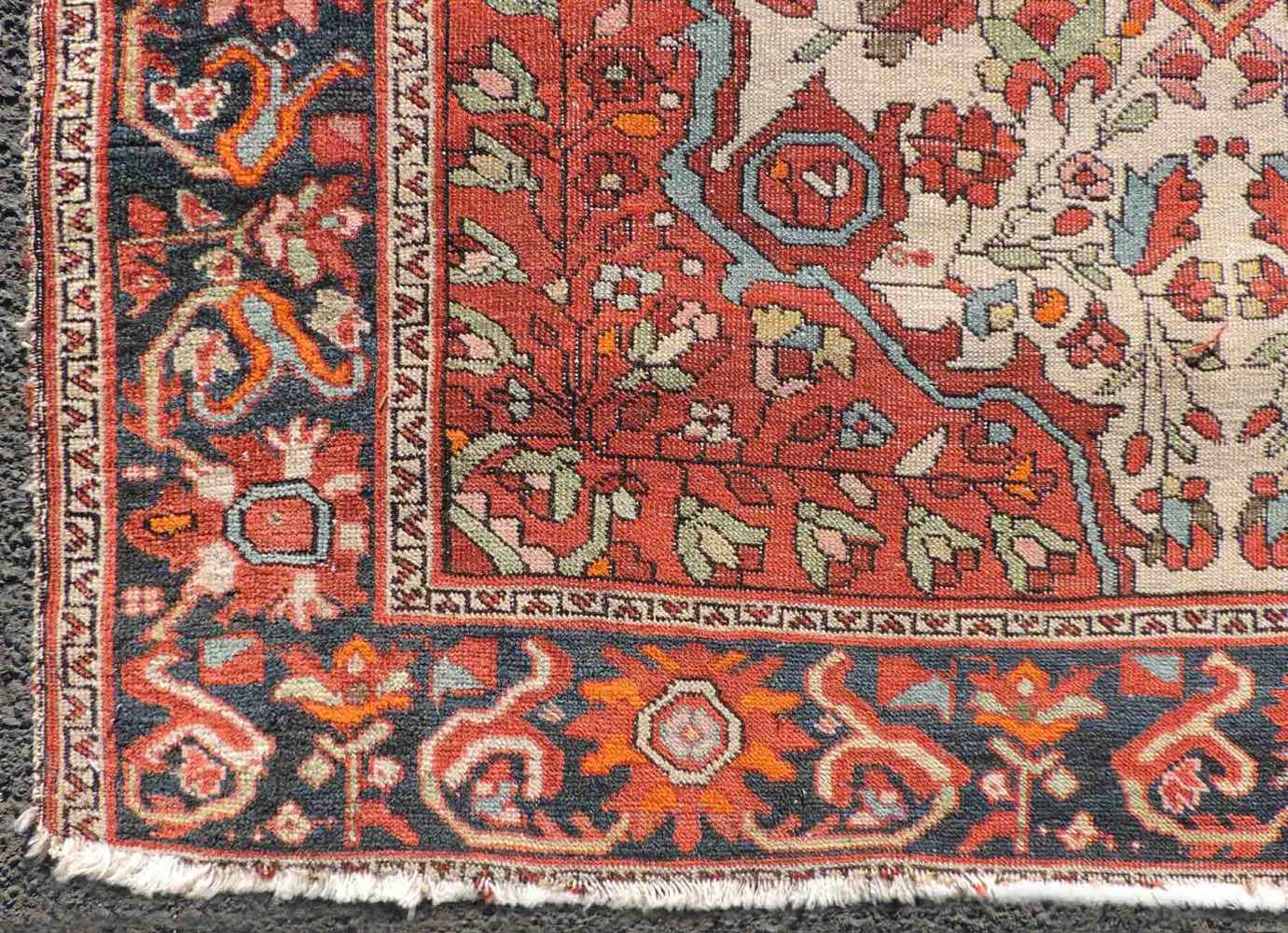 Saruk Ferraghan, Dorfteppich. Persien. Iran, antik, um 1890. 154 cm x 102 cm. Handgeknüpft. Wolle - Image 2 of 9