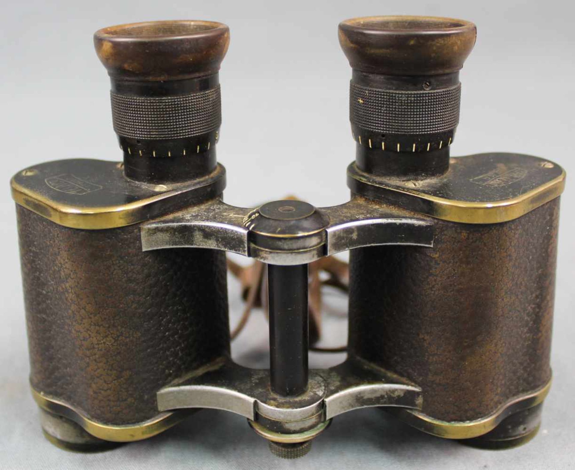 Carl Zeiss Fernglas, Jena, TELACT 178057, 8 x. Orginal Tasche. Carl Zeiss binoculars, Jena, TELACT - Bild 10 aus 11