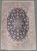 Isfahan Perserteppich. Iran. Sehr feine Knüpfung. 158 cm x 108 cm. Orientteppich. Handgeknüpft.