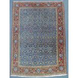 Keschan, Perserteppich, Iran. 203 cm x 141 cm. Orientteppich. handgeknüpft. Wolle auf Baumwolle.