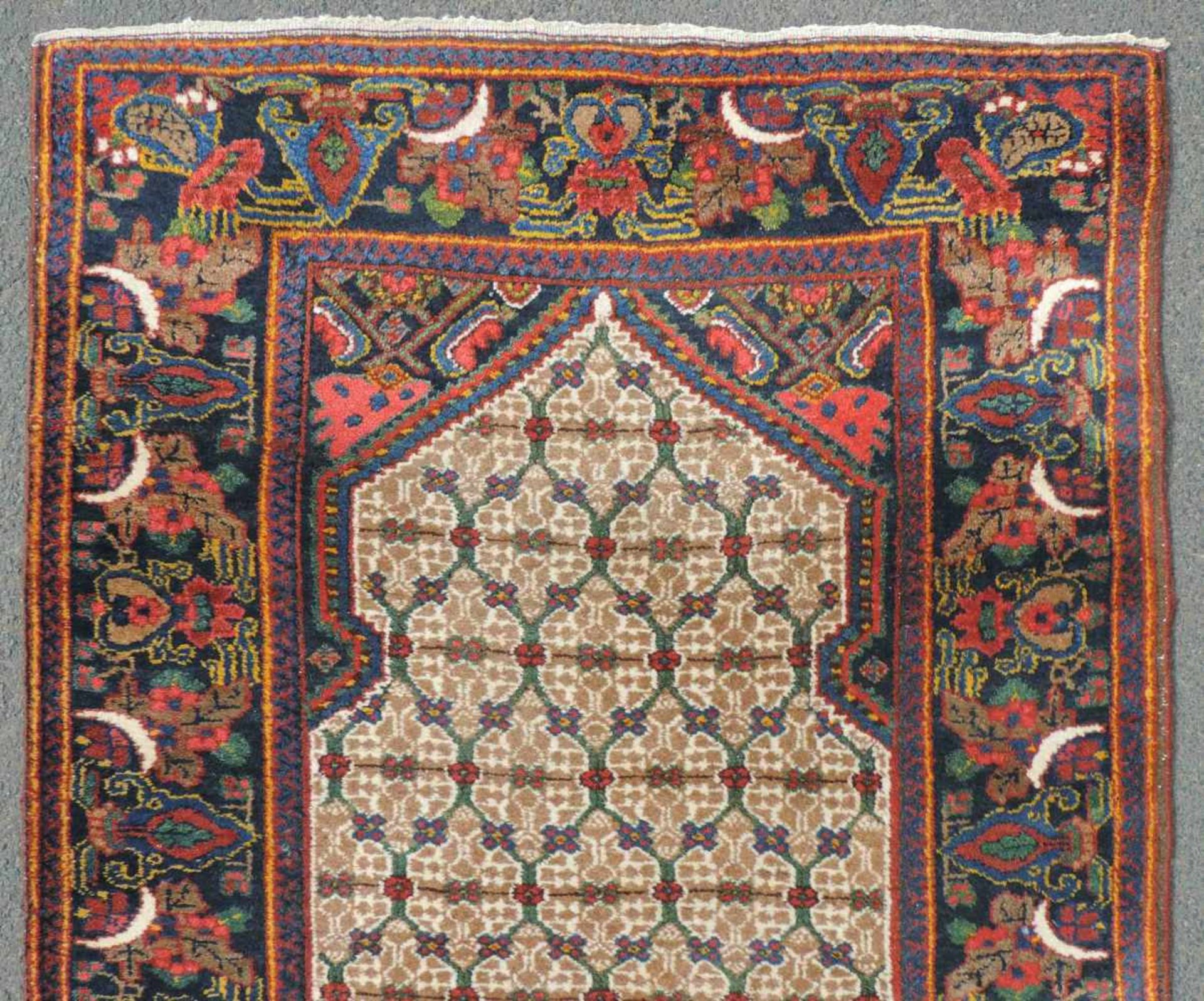 Koljai Perserteppich. Iran. Galerie. 528 cm x 103 cm. Orientteppich. Handgeknüpft. Wolle auf - Bild 6 aus 7