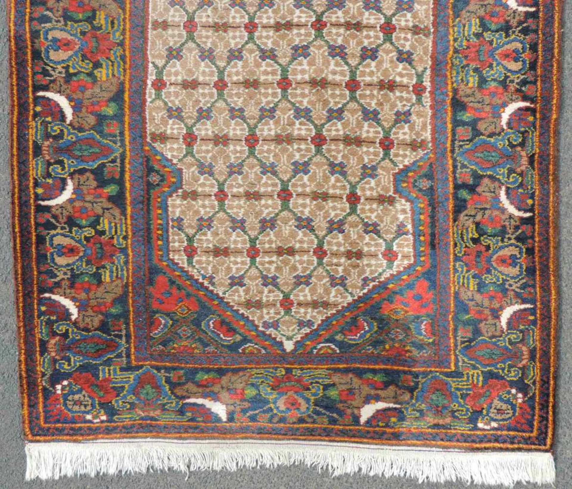 Koljai Perserteppich. Iran. Galerie. 528 cm x 103 cm. Orientteppich. Handgeknüpft. Wolle auf - Bild 2 aus 7