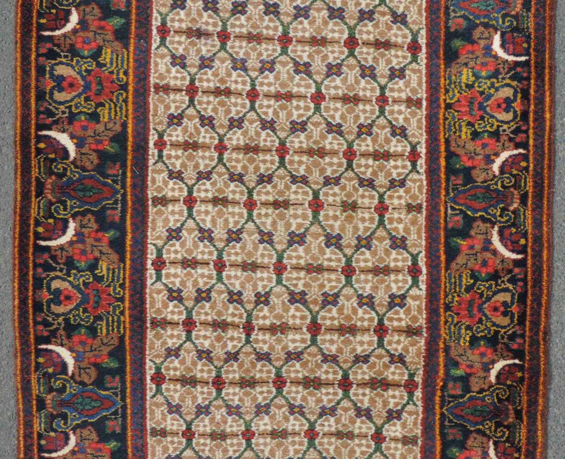 Koljai Perserteppich. Iran. Galerie. 528 cm x 103 cm. Orientteppich. Handgeknüpft. Wolle auf - Bild 4 aus 7