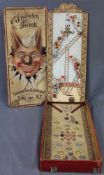 Spiel, Akrobaten Tivoli, um 1900. Lustiges Gesellschaftsspiel für Jung und Alt. Luxus- Papier-