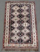Kaschkai Perserteppich. Iran, alt, 1. Hälfte 20. Jahrhundert. 315 cm x 206 cm. Orientteppich.
