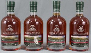 Glenglassaught Highland Single Malt Scotch Whisky. 4 Flaschen 700 ml. 59,9% alc./vol. Specially