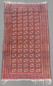 Belutsch Stammesteppich der Turkmenen. Chorassan. Iran. Alt, um 1920 217 cm x 129 cm.