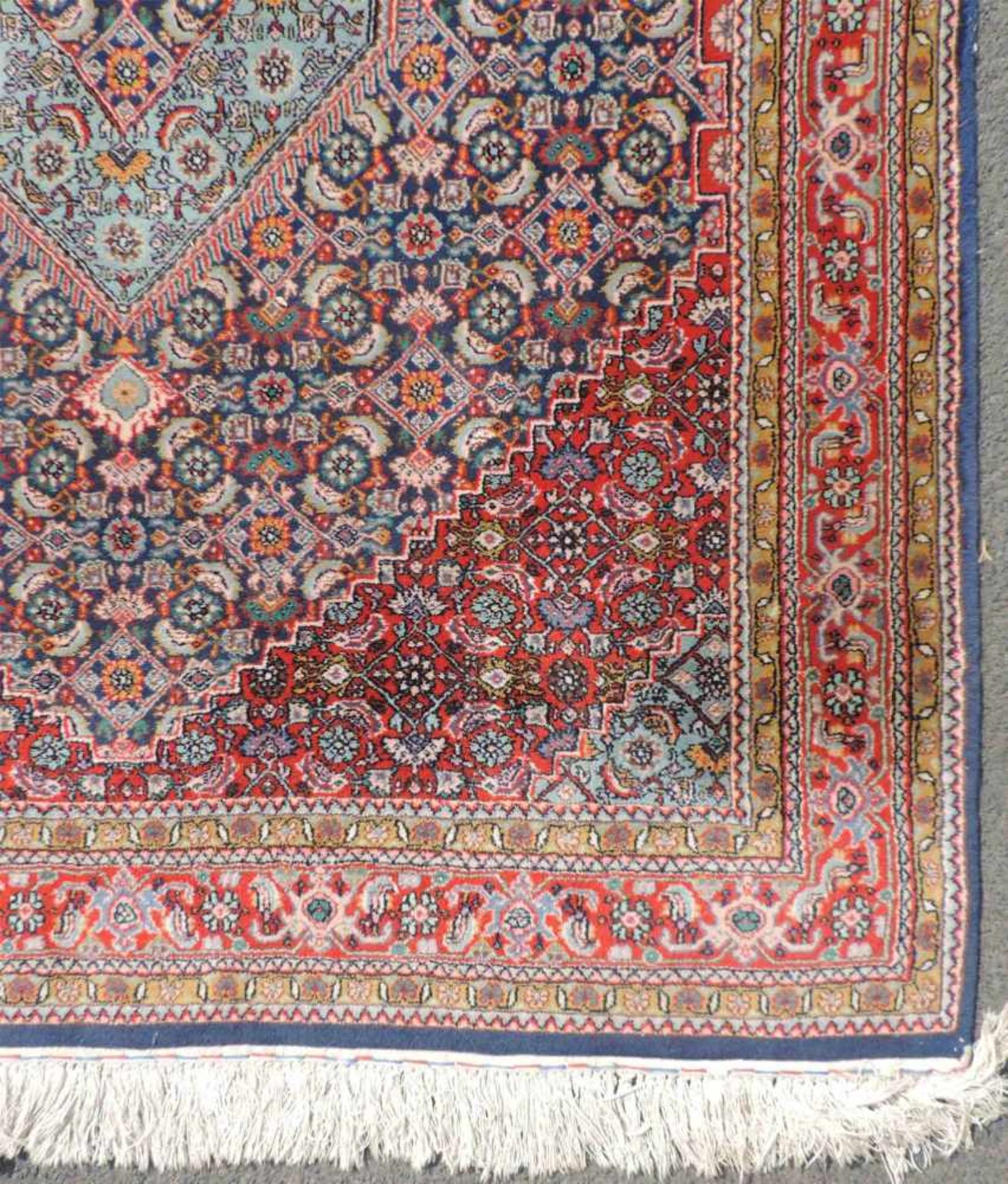 Bidjar Perserteppich. Iran. 206 cm x 147 cm. Handgeknüpft. Wolle auf Baumwolle. Bidjar Persian - Image 3 of 9