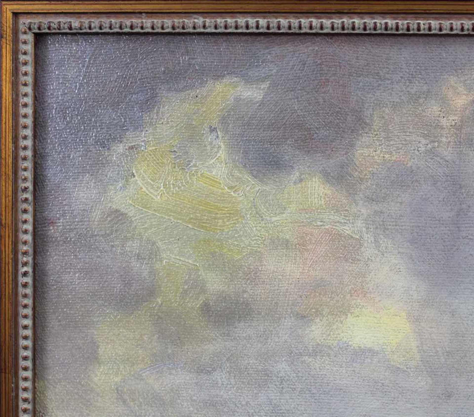 Helmut STADELHOFER (1914 - 1979). Fischer. 57 cm x 62 cm. Gemälde. Öl auf Leinwand. Rechts unten - Bild 6 aus 7