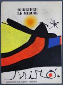 Joan MIRO (1893 - 1983). Mappe DLM No 193/194. Unvollständig? 37 cm x 28 cm. Derrière le Miroir (