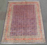 Täbris Perserteppich. Iran. Signiert. 375 cm x 288 cm. Orientteppich. Handgeknüpft. Wolle auf