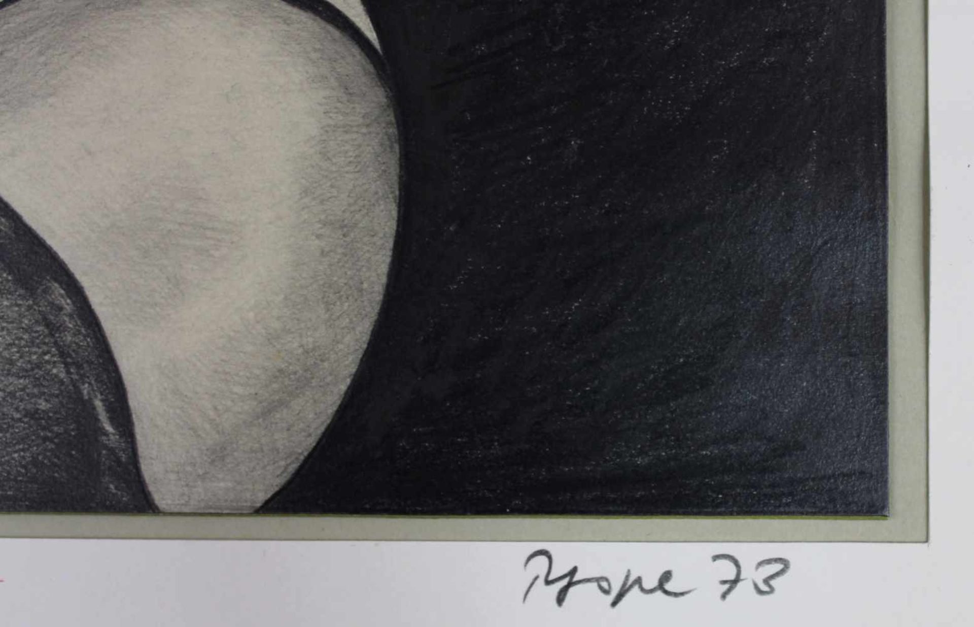 Dieter TYSPE-VOGT (1937 - 1994). "Dänische Momente". 1979. 39 cm x 30 cm. Zeichnung auf starkem - Image 3 of 6