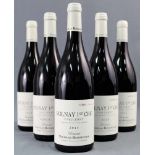 Volnay 1er Cru "Cailleret". 750 ml 13% Vol. 6 ganze Flaschen. Rotwein. Burgund. Frankreich.